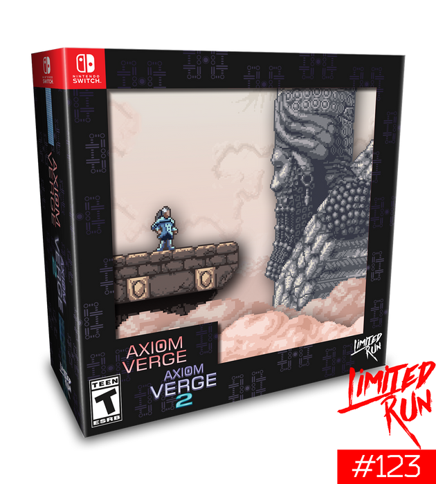 Switch Limited Run #123: Axiom Verge 1 & 2 Double Pack Collector's Edition