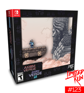 Switch Limited Run #123: Axiom Verge 1 & 2 Double Pack Collector's Edition