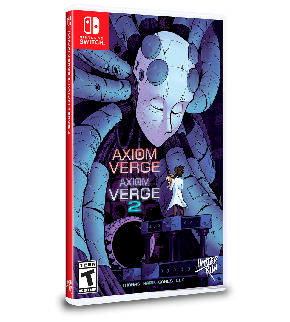 Switch Limited Run #123: Axiom Verge 1 & 2 Double Pack – Limited Switch Limited Run #123: Axiom Verge 1 & 2 Double Pack – Limited