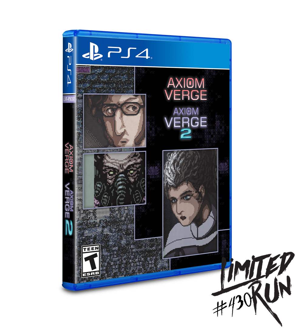 Limited Run #430: Axiom Verge 1 & 2 Double Pack (PS4) – Limited Limited Run #430: Axiom Verge 1 & 2 Double Pack (PS4) – Limited