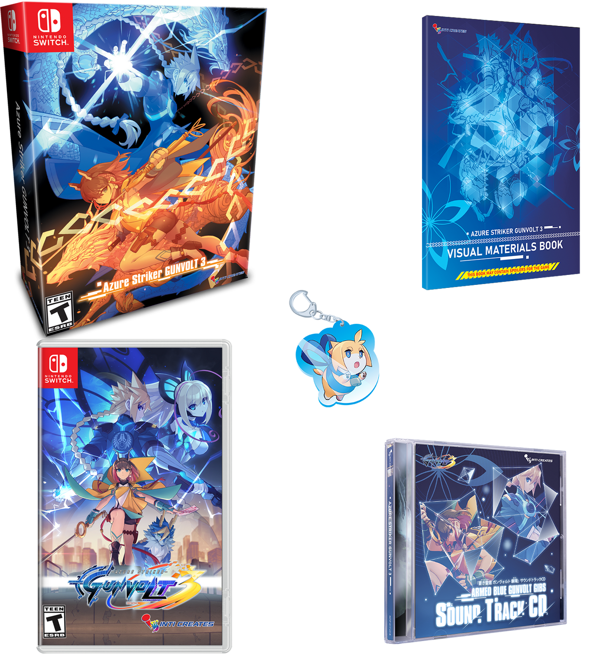 Azure Striker Gunvolt 3 Collector's Edition (Switch)