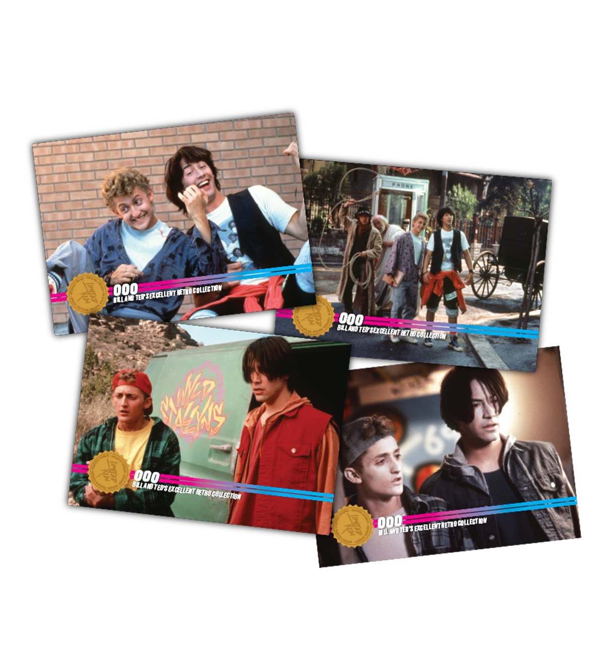 Bill & Ted's Excellent Retro Collection Trading Cards