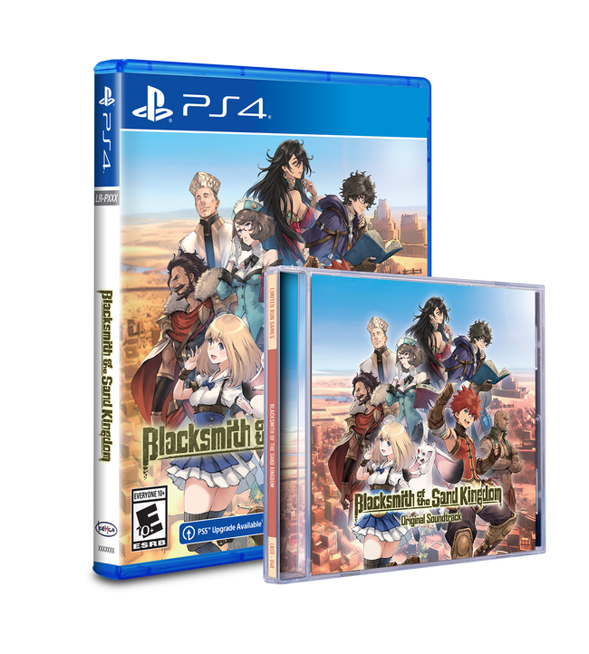 Limited Run #440: Blacksmith of the Sand Kingdom OST Bundle (PS4)