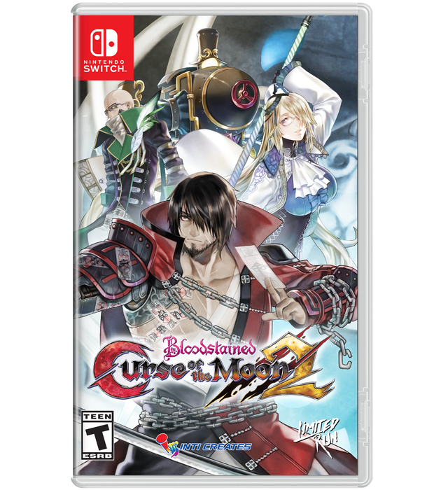 Bloodstained Curse Of The Moon 2 Best Buy Exclusive Cover Sheet