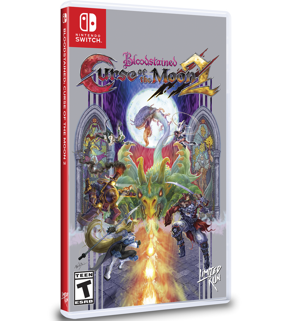 Switch Bloodstained ブラッドステインド 2セット Switch Limited Run #98: Bloodstained: Curse Of The Moon 2