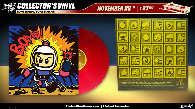 Bomberman / Bomberman II -  Vinyl Soundtrack (Exclusive Variant)