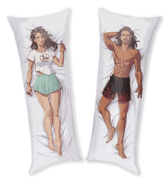 Boyfriend Dungeon Body Pillow