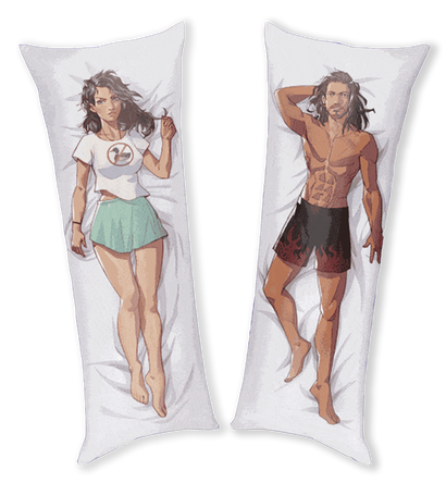 Boyfriend Dungeon Body Pillow
