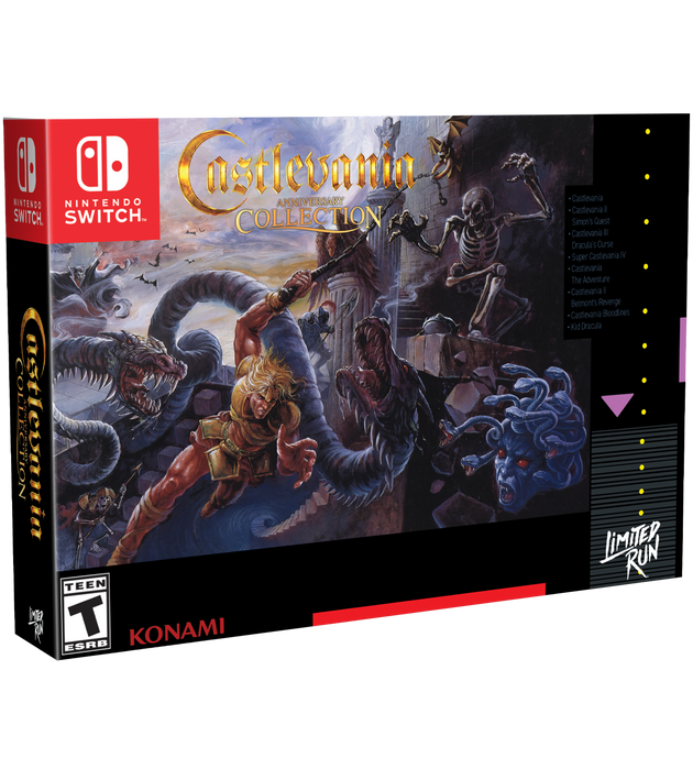 Switch Limited Run 106 Castlevania Anniversary Collection Convention Exclusive