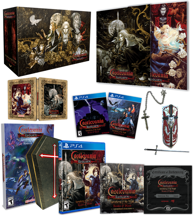 Castlevania Requiem: Symphony of the Night & Rondo of Blood (PlayStation 4,  PS4) 
