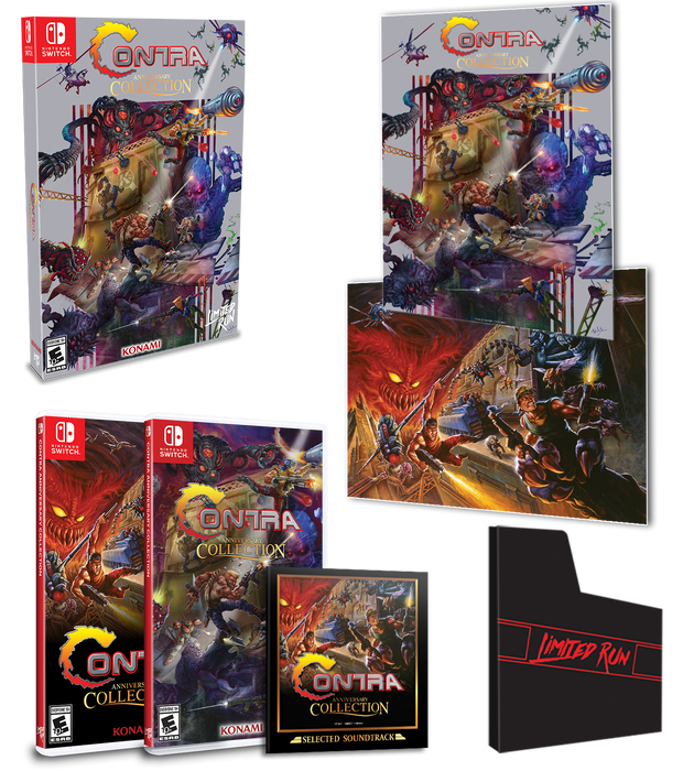 Switch Limited Run #140: Contra Anniversary Collection Classic Edition