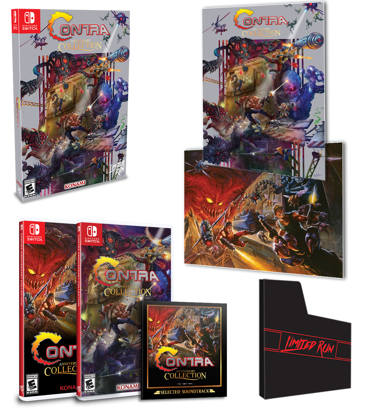 Switch Limited Run #140: Contra Anniversary Collection Classic Edition