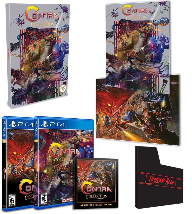 Limited Run #446: Contra Anniversary Collection Classic Edition (PS4)