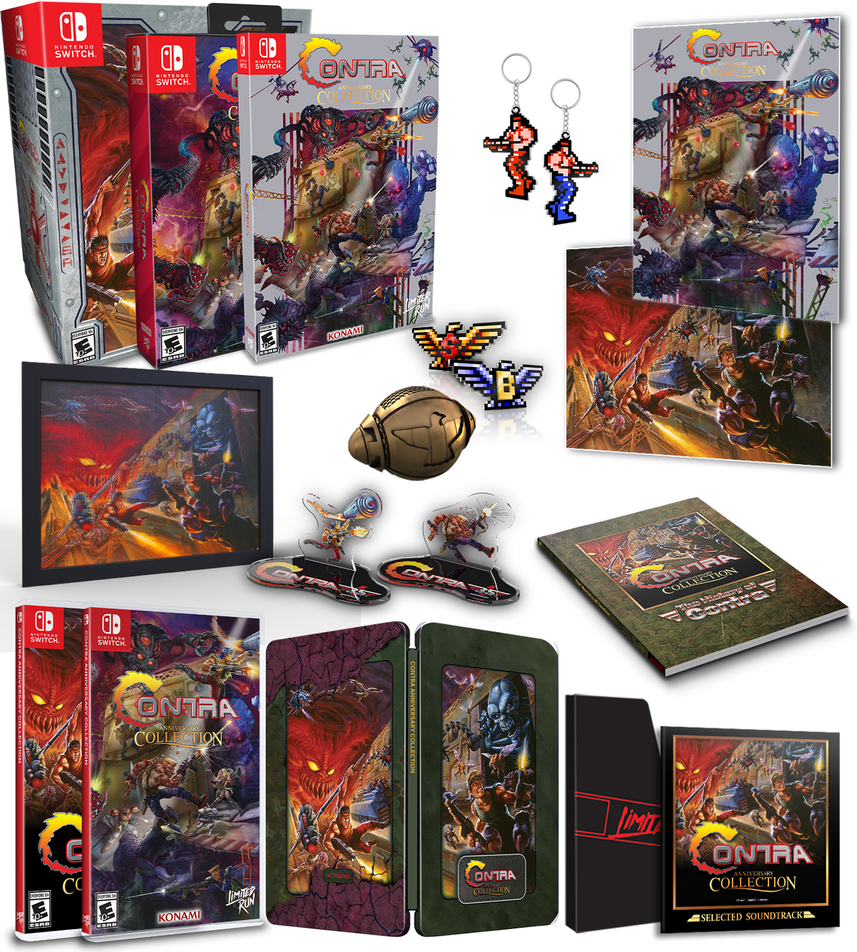 Switch Limited Run #140: Contra Anniversary Collection Ultimate Edition