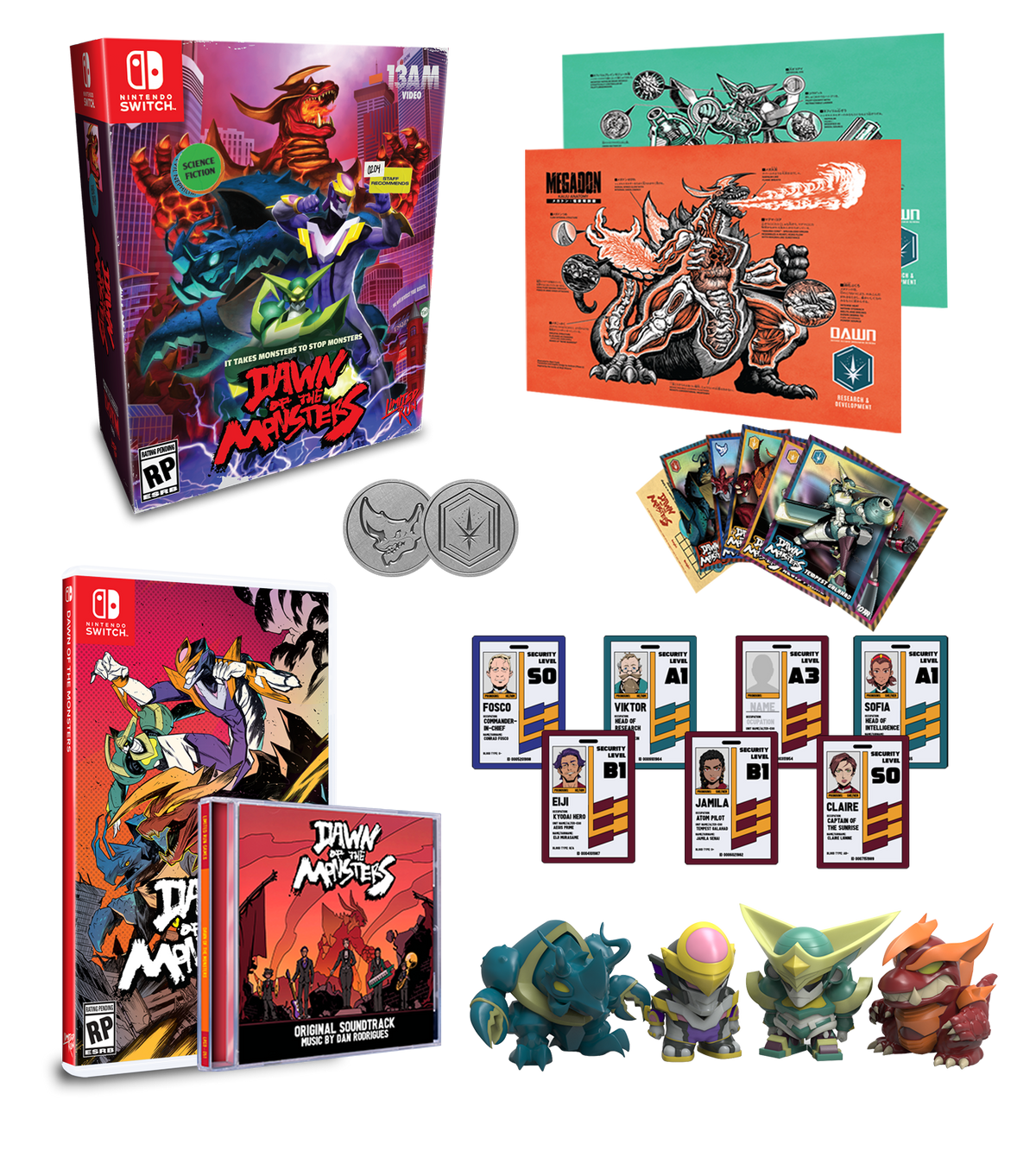Switch Limited Run #136: Dawn of the Monsters Collector's Edition