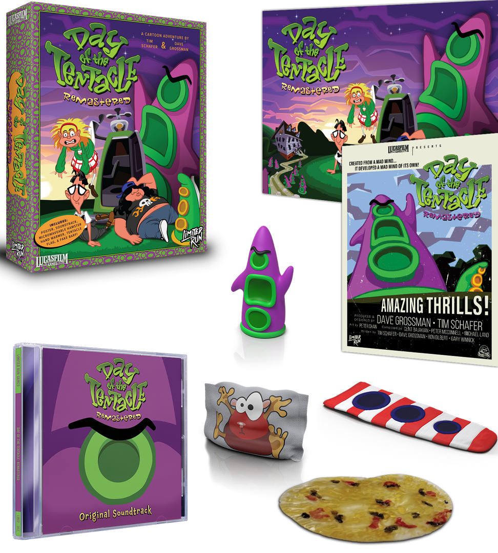 Day of the Tentacle Remastered Collector's Edition (PC Day of the Tentacle Remastered Collector's Edition (PC
