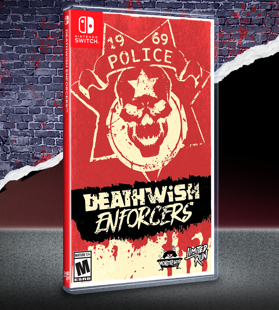 Deathwish Enforcers デスウィッシュ switch 新品未開封 Switch Limited Run #185: Deathwish Enforcers – Limited Run Games