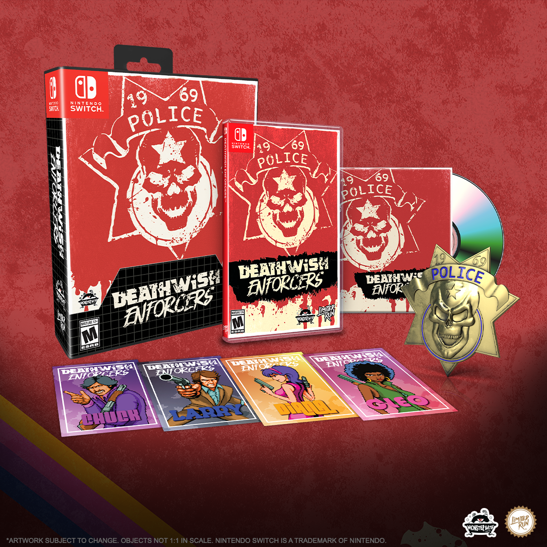 Switch Limited Run #185: Deathwish Enforcers Classic Edition Switch Limited Run #185: Deathwish Enforcers Classic Edition