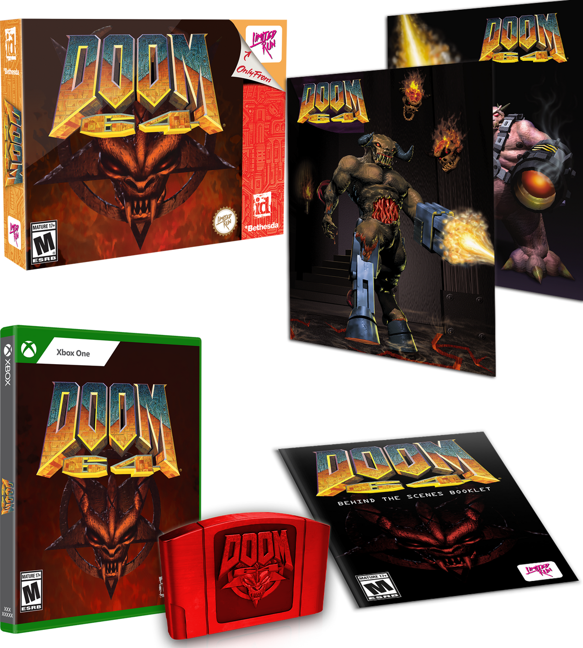 Doom 64 Per Xbox One - Limited Run Games #1 - NTSC Nuovo Sigillato