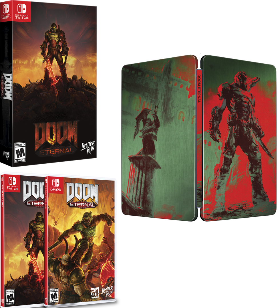 Switch Limited Run #154: DOOM Eternal SteelBook Edition Switch Limited Run #154: DOOM Eternal SteelBook Edition