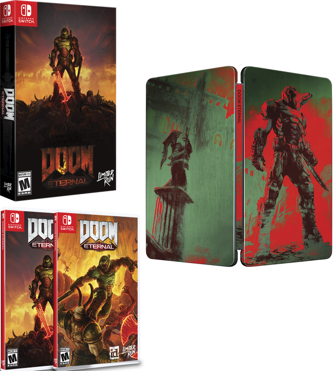 Switch Limited Run #154: DOOM Eternal SteelBook Edition