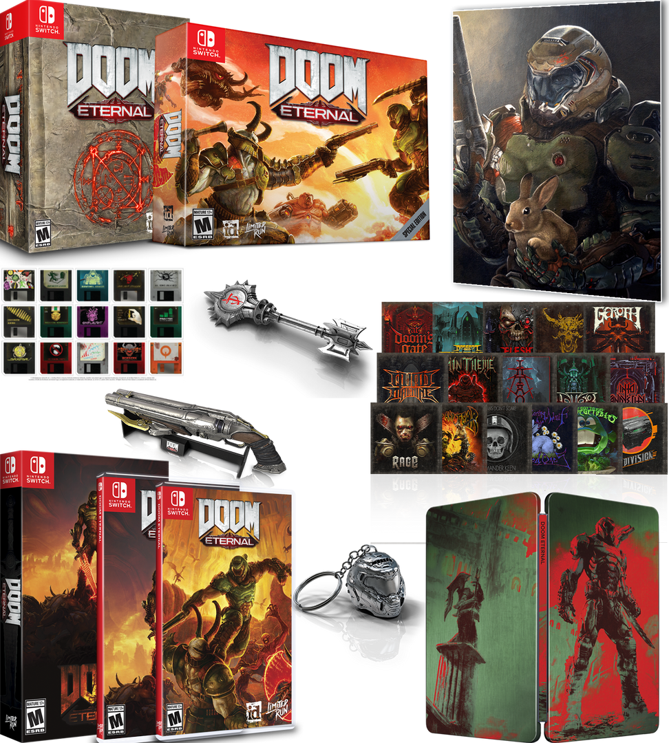 Switch Limited Run #154: DOOM Eternal Ultimate Edition – Limited Switch Limited Run #154: DOOM Eternal Ultimate Edition – Limited