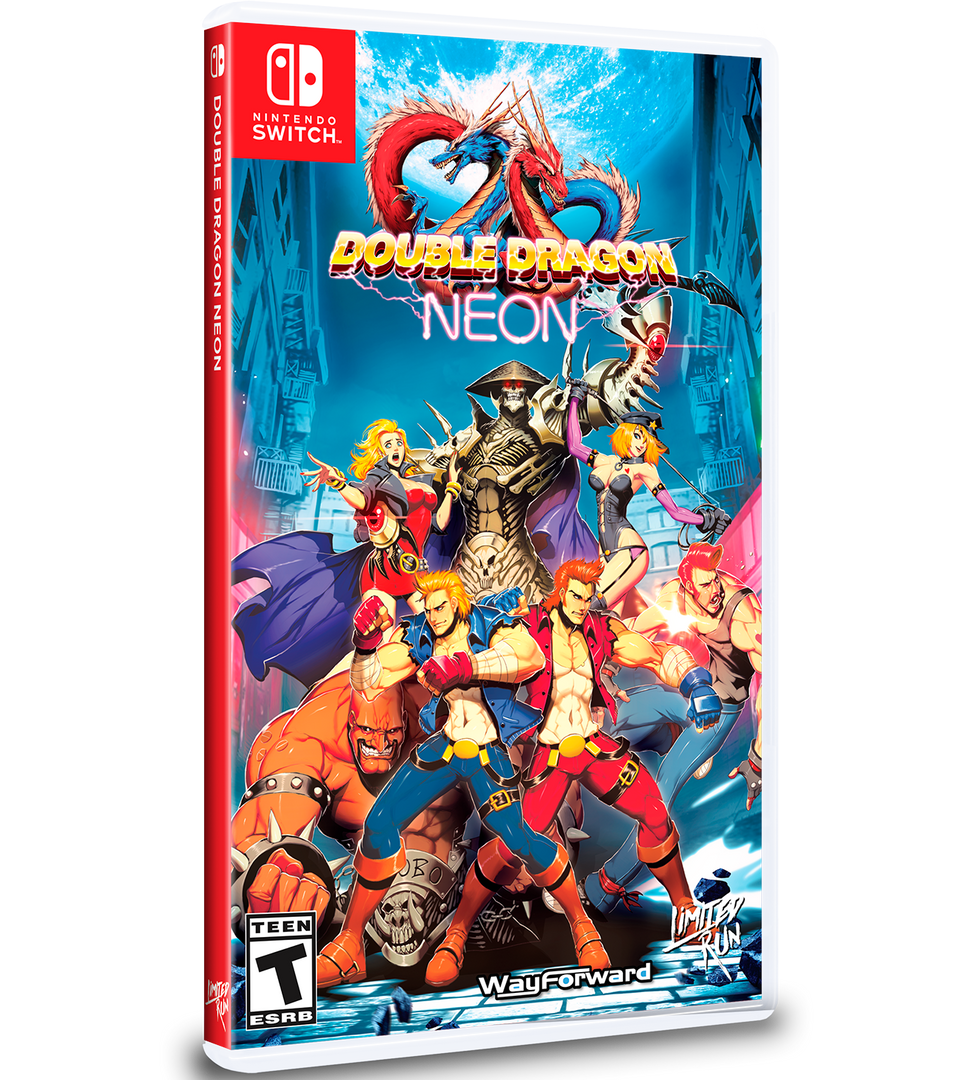 Switch Limited Run #108: Double Dragon Neon – Limited Run Games Switch Limited Run #108: Double Dragon Neon – Limited Run Games