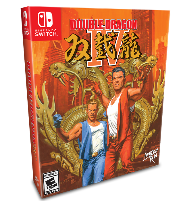 Switch Double Dragon Collection + Retro Cover [English Support] Korean  Japanese