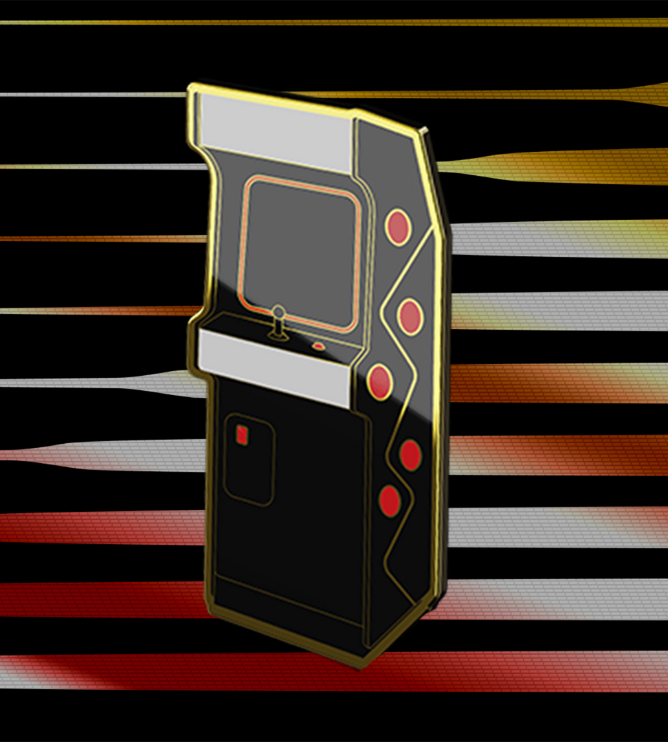 Arcade Map Pin Arcade Classics Anniversary Collection Enamel Pin – Limited Run Games