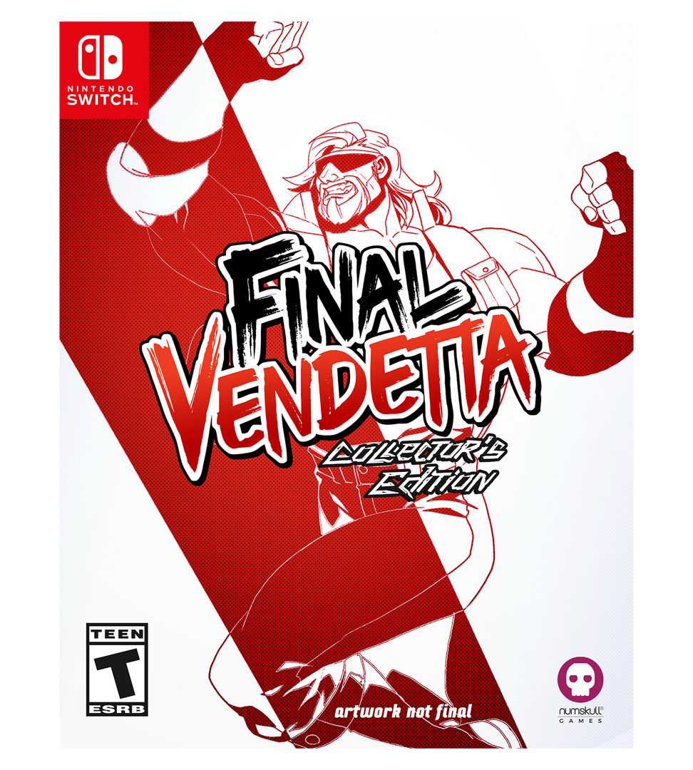 【Switch】Final Vendetta コレクターズエディション Final Vendetta Collector's Edition (Switch) – Limited Run Games