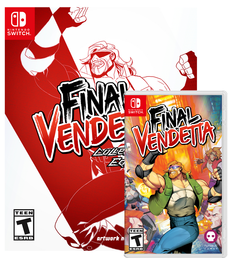 Final Vendetta Collector's Edition (Switch) – Limited Run Games Final Vendetta Collector's Edition (Switch) – Limited Run Games