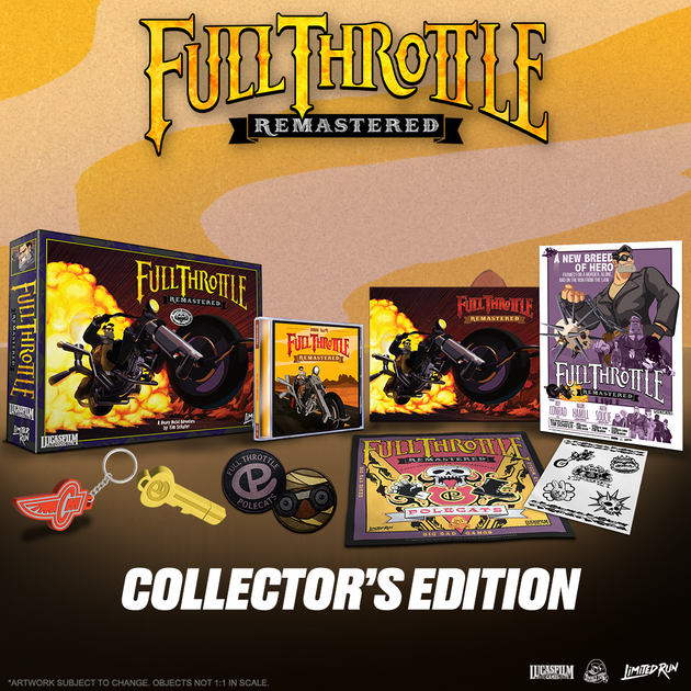 Full Throttle Remastered Collector's Edition (PC)
