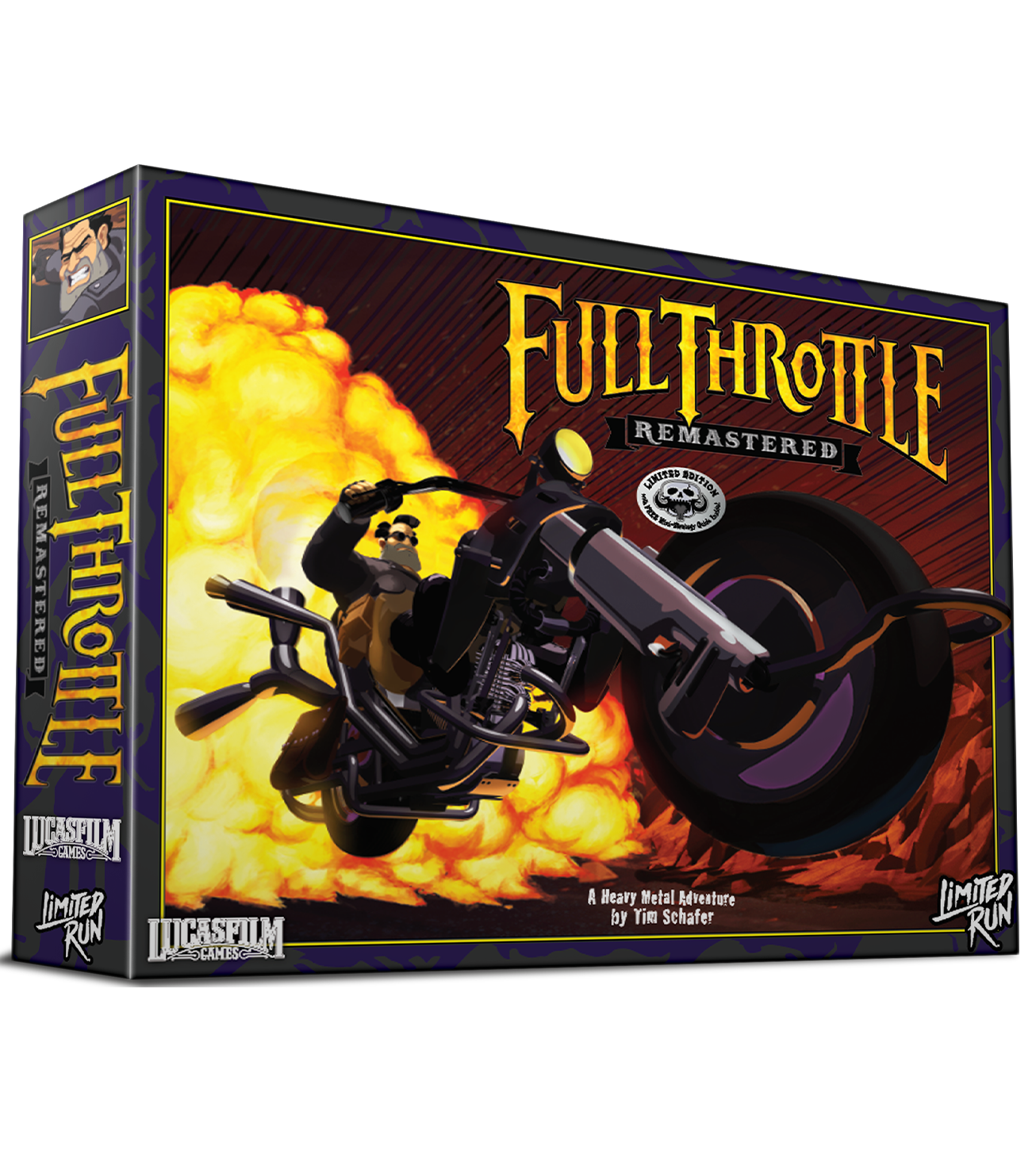 Xbox Limited Run 4 Full Throttle Remastered Collector's Edition
