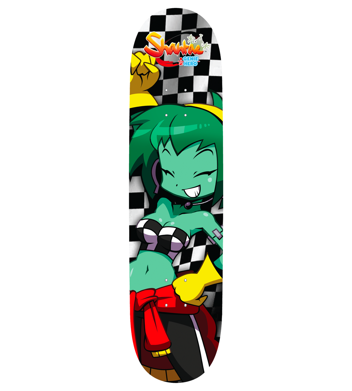 Shantae: Half-Genie Hero Rottytops Skateboard Deck