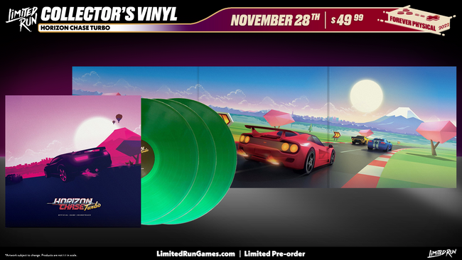 Horizon Chase Turbo - 3LP Vinyl Soundtrack (Exclusive Variant)