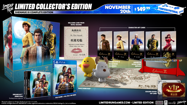 Shenmue III Complete Edition Collector's Edition (PS4)