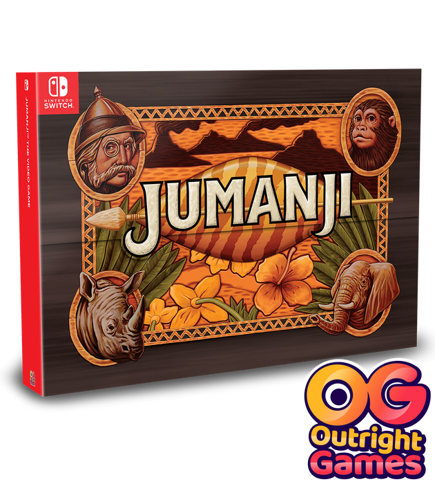 JUMANJI The Video Game Collector s Edition Switch Limited Run