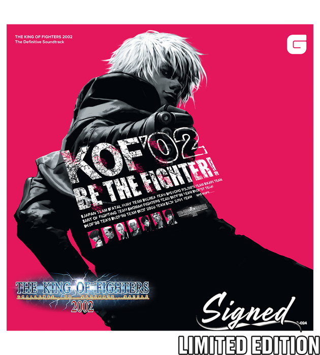 THE KING OF FIGHTERS 2002 - Vinyl Soundtrack (Signed)