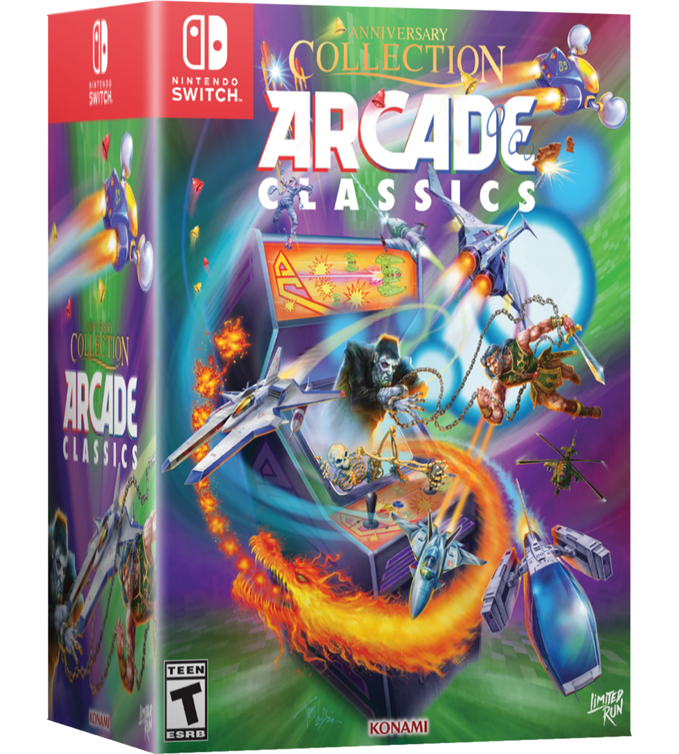 コナミ アーケードクラシックス アニバーサリーコレクション 北米版 switch Switch Limited Run #166: Arcade Classics Anniversary