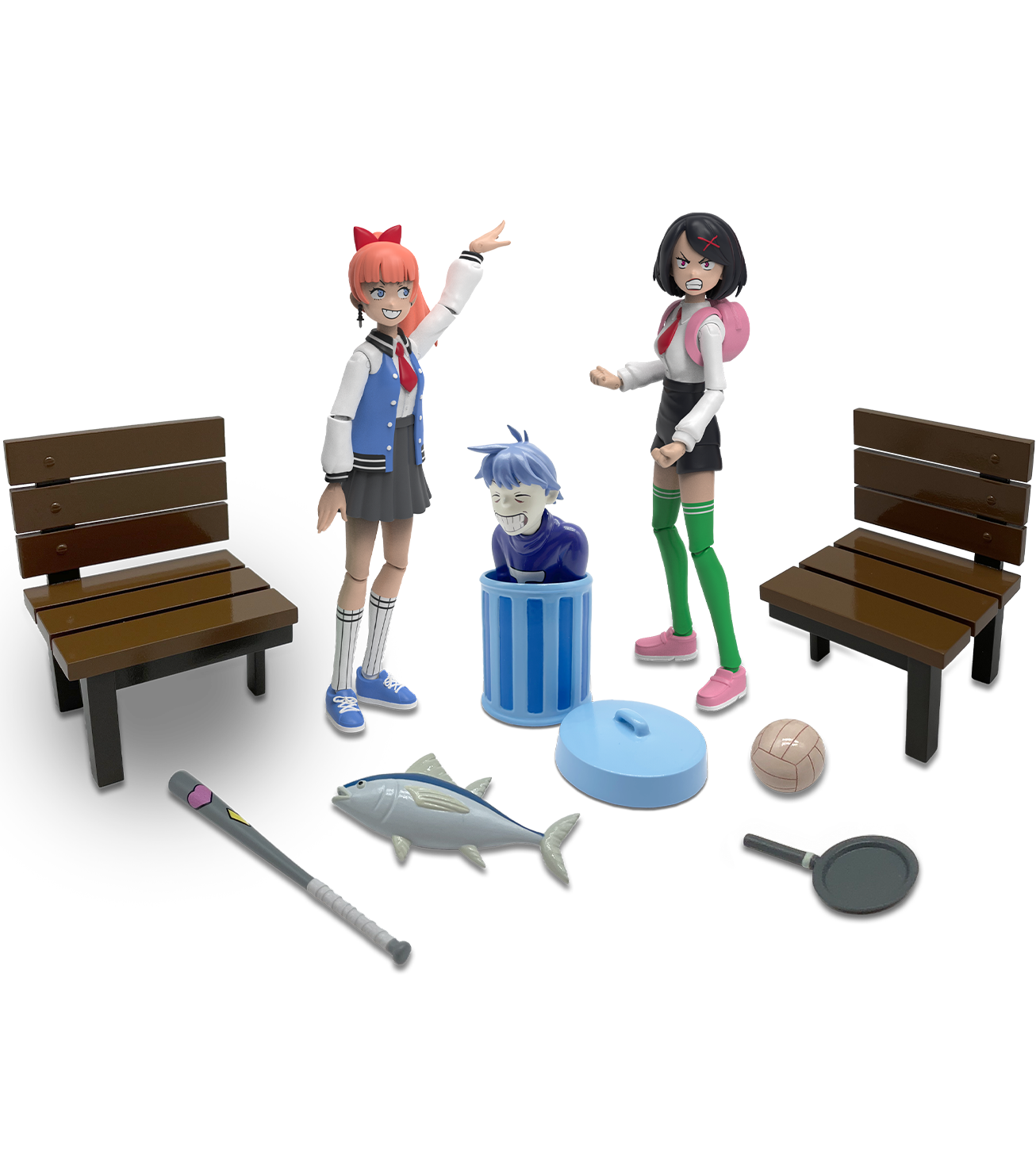 River City Girls 2 Figure Sets Limited Run Games