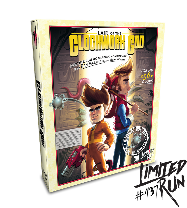 Limited Run #437: Lair of the Clockwork God Collector's Edition (PS4)