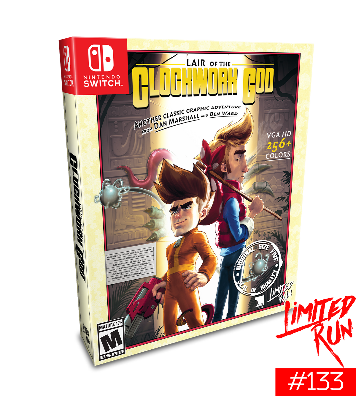Switch Limited Run #133: Lair of the Clockwork God Collector's Edition
