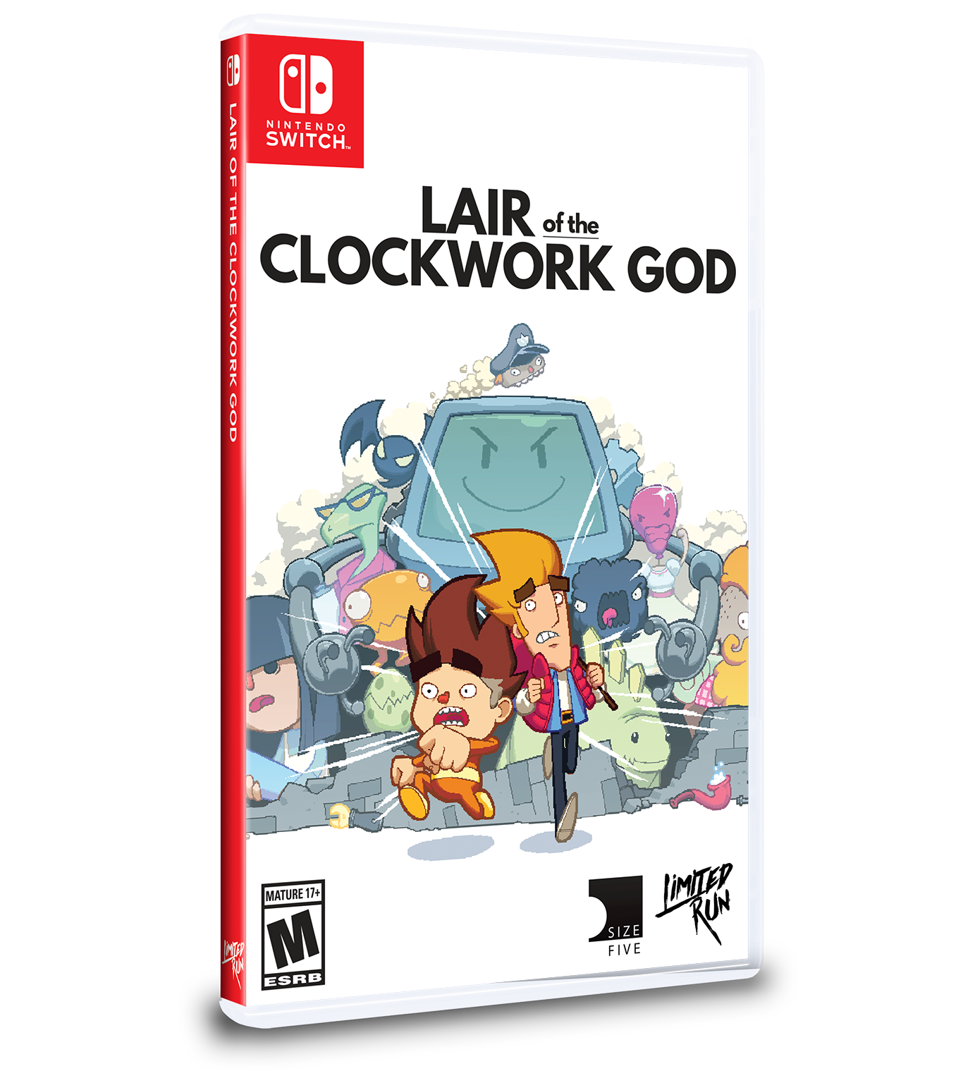 Switch Limited Run #133: Lair of the Clockwork God – Limited Run Games