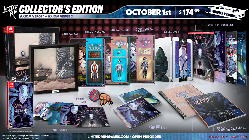 Switch Limited Run #123: Axiom Verge 1 & 2 Double Pack