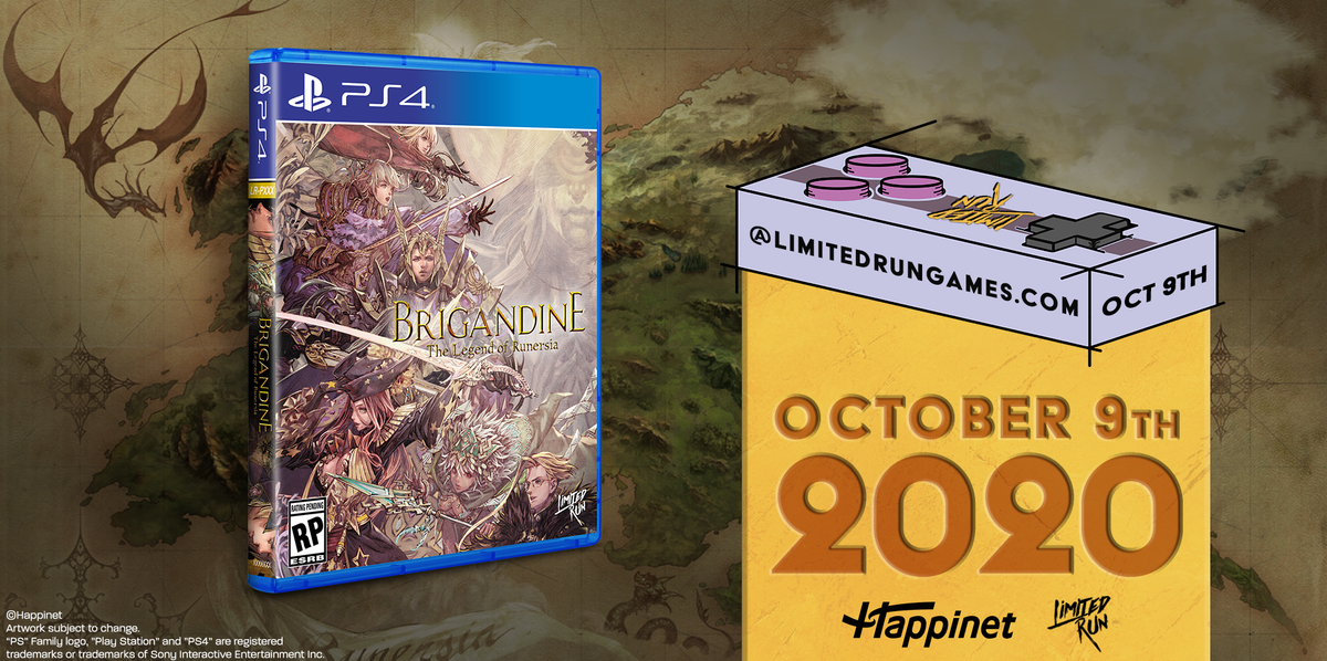 Limited Run #368: Brigandine: The Legend of Runersia (PS4)