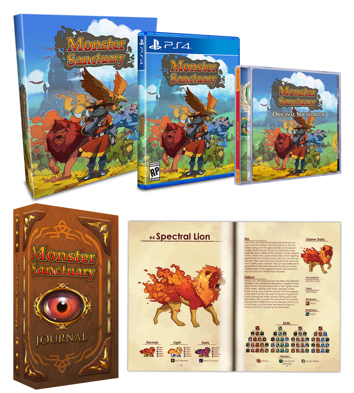 Limited Run #438: Monster Sanctuary Collector's Edition (PS4)