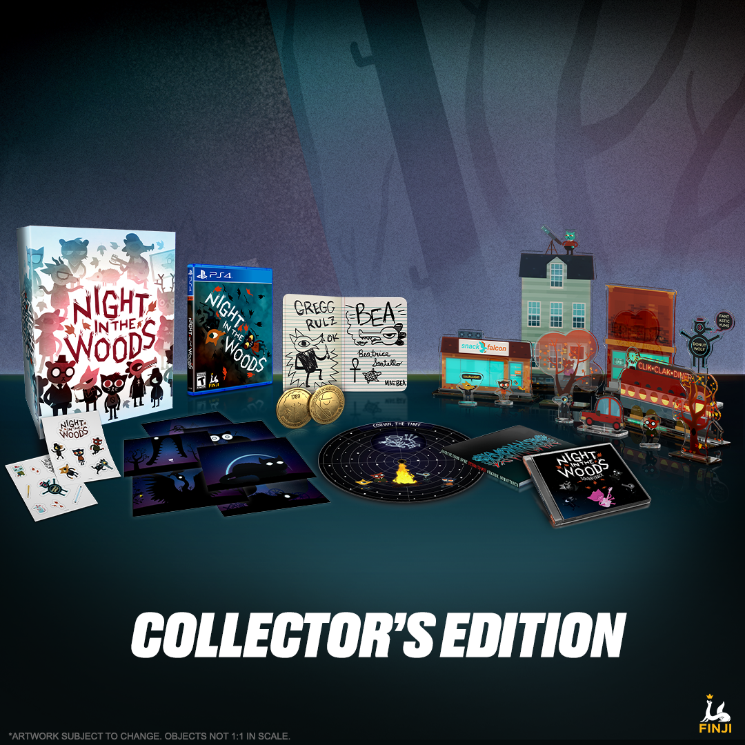 Indbildsk terrorist Gå op Limited Run #493: Night in the Woods Collector's Edition (PS4) – Limited  Run Games