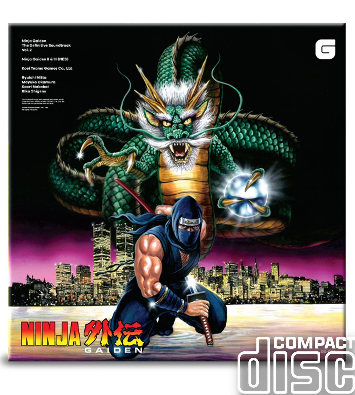 Ninja Gaiden The Definitive Soundtrack Vol. 2 - CD Soundtrack