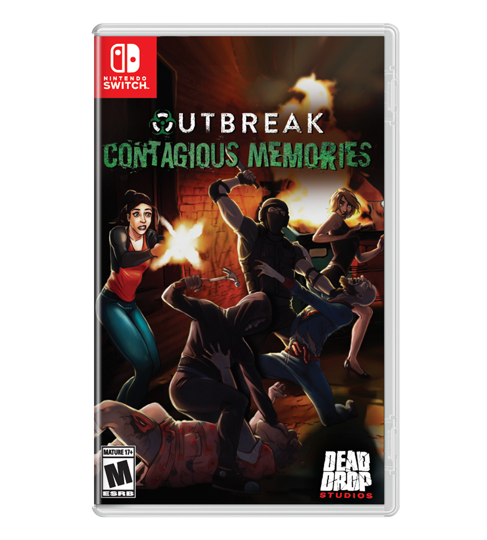 OUTBREAK CONTAGIOUS MEMORIES (LRG COVER) SWITCH USA NEW (GAME OUTBREAK CONTAGIOUS MEMORIES (LRG COVER) SWITCH USA NEW (GAME