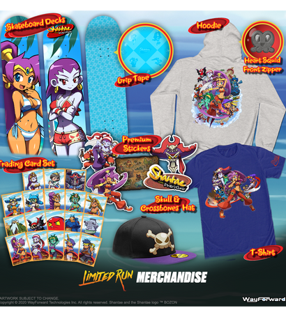 Shantae and the Pirate's Curse - Skateboard Deck (Shantae)